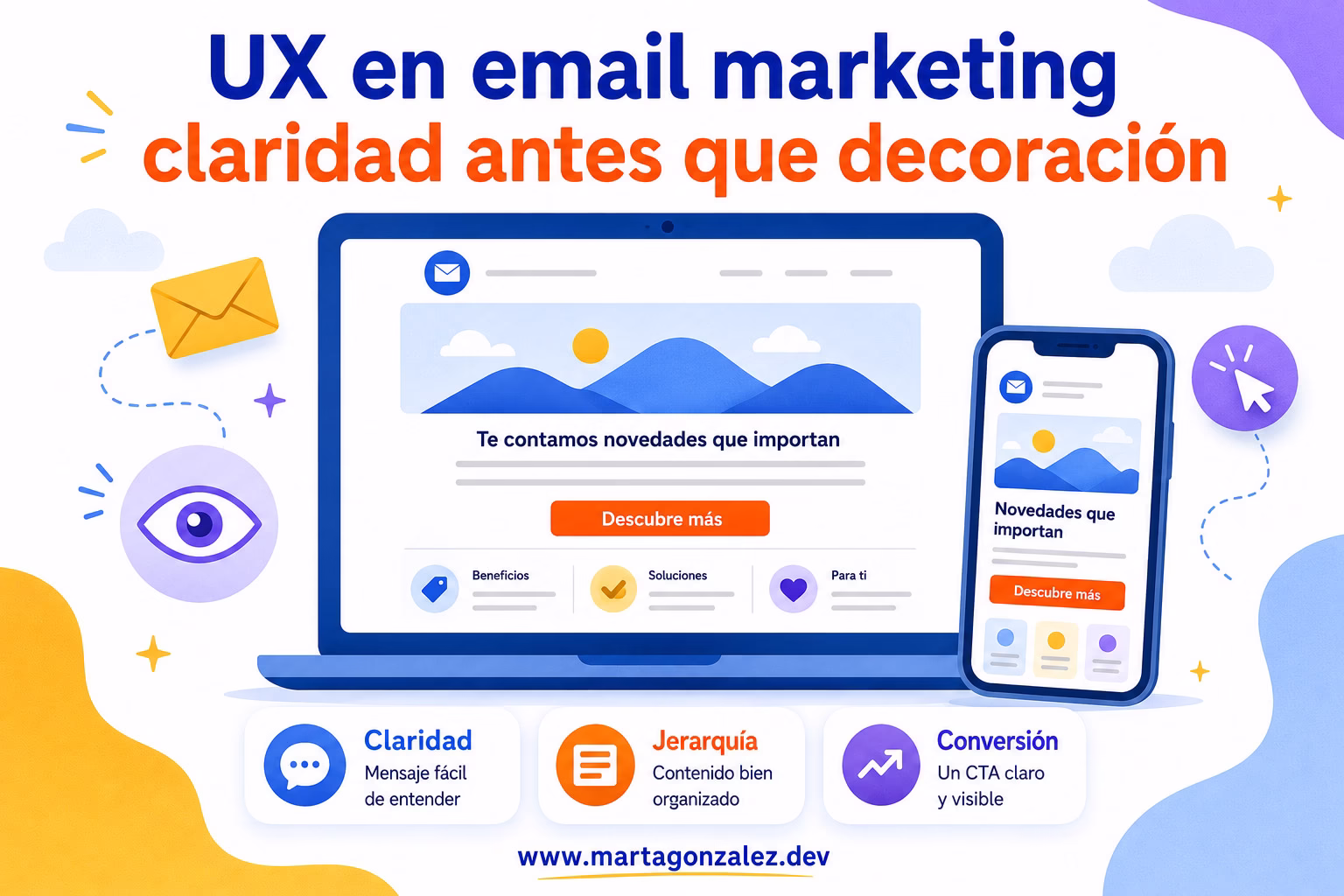 UX en email marketing: claridad antes que decoración